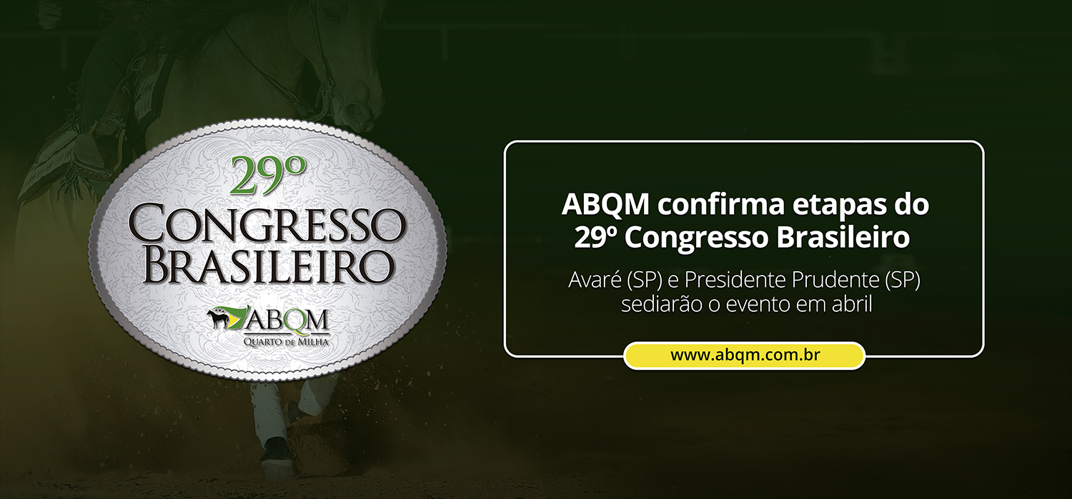 ABQM confirma realização do 29º Congresso Brasileiro em duas etapas