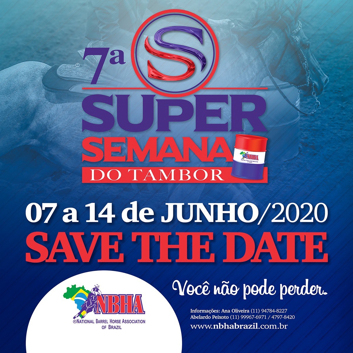 Vem aí a maior feira do Cavalo de Tambor – Aguardem!!