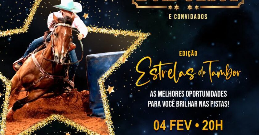 1º Leilão Virtual Haras Bom Jesus & Convidados – Edição Estrelas do Tambor, hoje às 20h