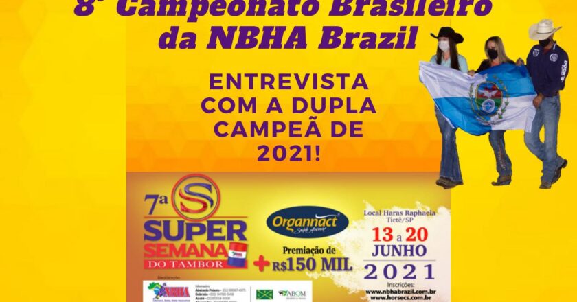 Entrevista com os representantes do Rio de Janeiro, Campeões brasileiros pela NBHA Brazil em 2021