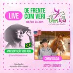 Live de Frente com Veri com a convidada campeã mundial, Joyce Loomis!