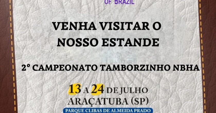 Venha visitar nosso estande !