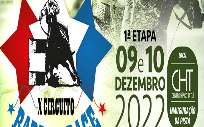 1ª Etapa X Circuito Barrel Race