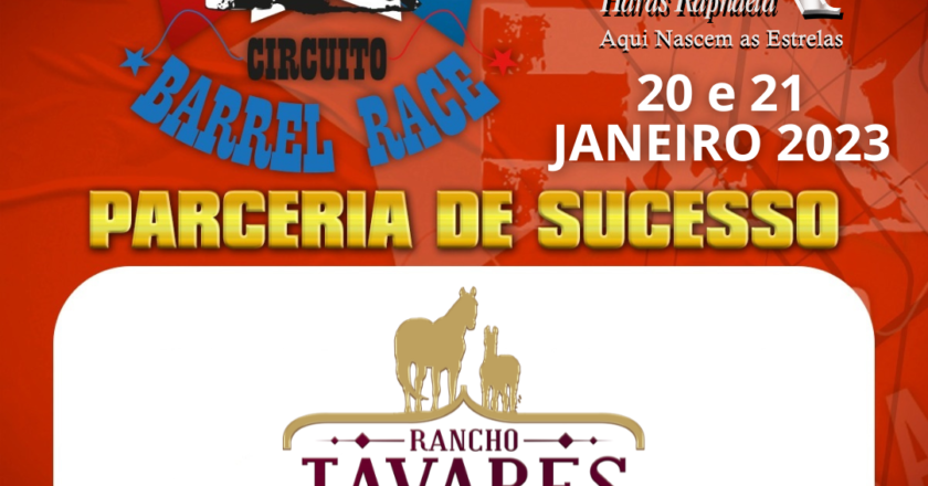 2ª ETAPA X CIRCUITO BARREL RACE RANCHO TAVARES