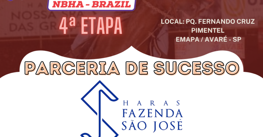 4ª ETAPA VI COPA AVARÉ TAMBOR & BALIZA – HARAS FAZENDA SÃO JOSÉ