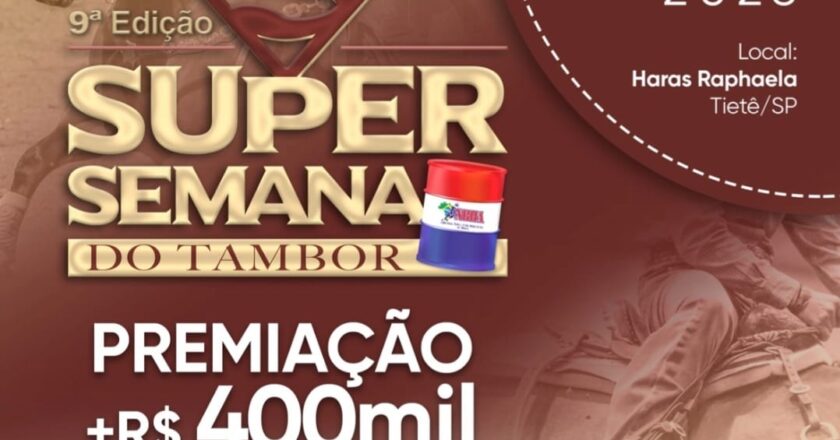 9ª EDIÇÃO SUPER SEMANA DO TAMBOR