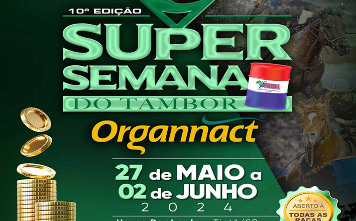 10ª EDIÇÃO SUPER SEMANA DO TAMBOR NBHA – ORGANNACT