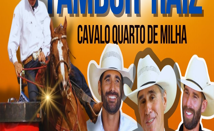 TAMBOR RAIZ – CAVALO QUARTO DE MILHA