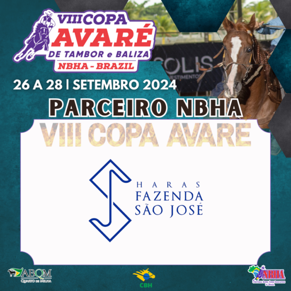 2ª ETAPA VIII COPA AVARÉ TAMBOR & BALIZA – HARAS FAZENDA SÃO JOSÉ