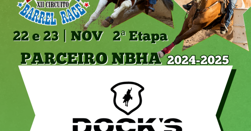 2ª ETAPA XII CIRCUITO BARREL RACE – DOCK’S WESTERN