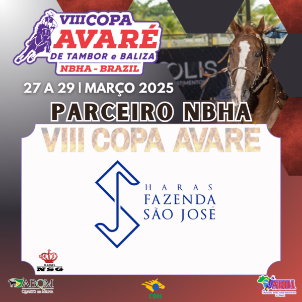 4ª ETAPA VIII COPA AVARÉ TAMBOR & BALIZA – HARAS FAZENDA SÃO JOSÉ