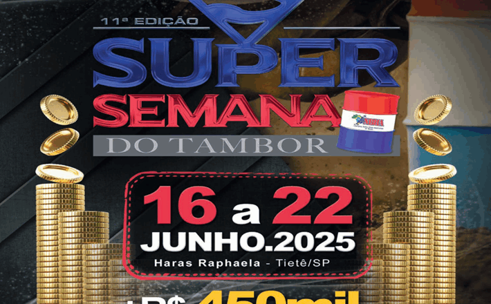 11ª EDIÇÃO SUPER SEMANA DO TAMBOR