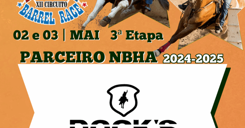 3ª ETAPA XII CIRCUITO BARREL RACE – DOCK’S WESTERN
