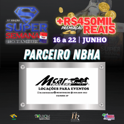 11ª EDIÇÃO SUPER SEMANA DO TAMBOR – M CAR TRAILERS