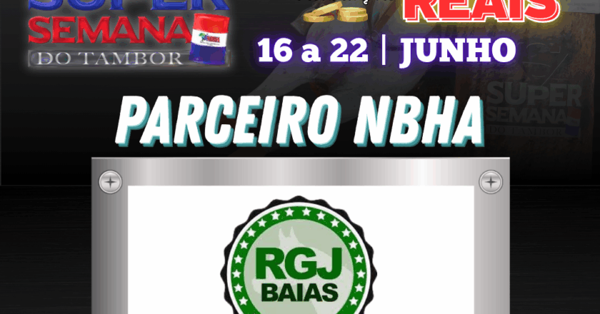 11ª EDIÇÃO SUPER SEMANA DO TAMBOR – RGJ BAIAS