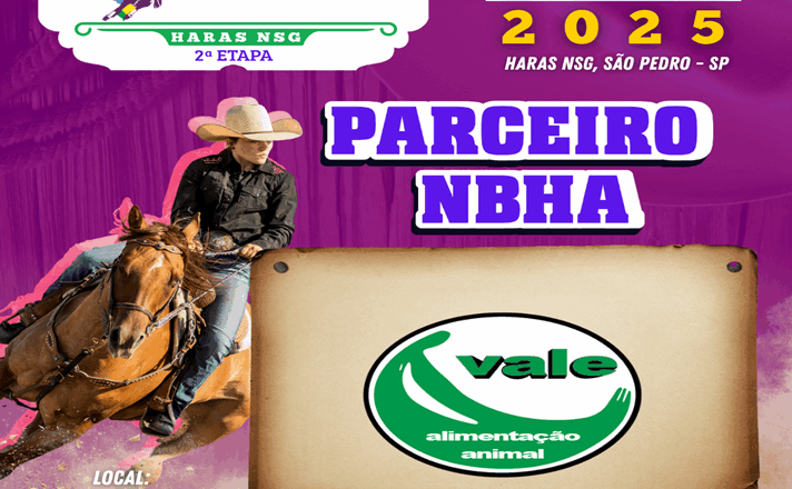 2ª ETAPA NBHA CUP – RAÇÕE VALE