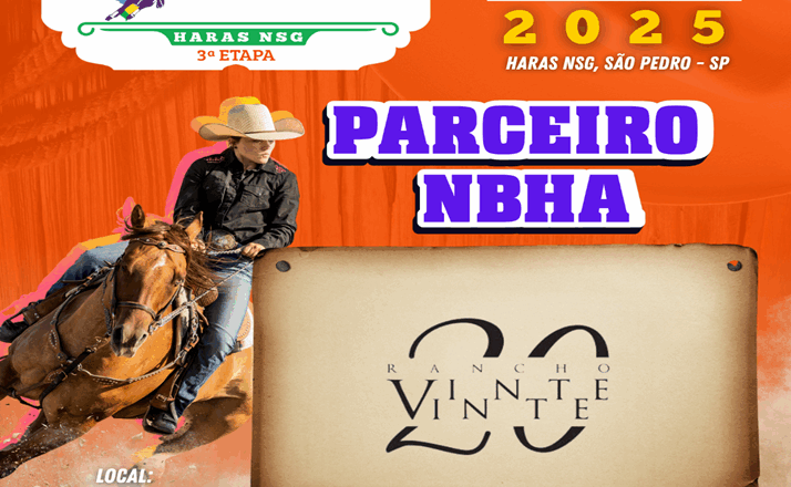 3ª ETAPA NBHA CUP – RANCHO VINTE E VINTE