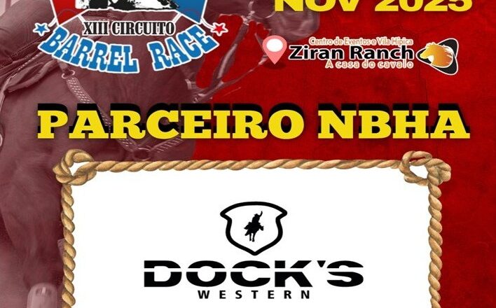2ª ETAPA XIII CIRCUITO BARREL RACE – DOCK’S WESTERN