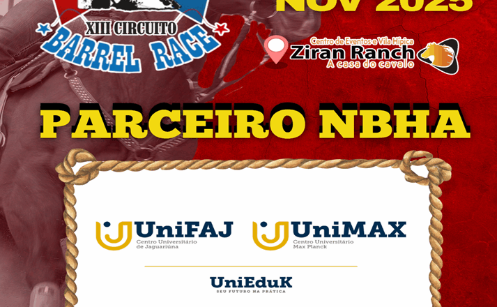 2ª ETAPA XIII CIRCUITO BARREL RACE – GRUPO UNIEDUK