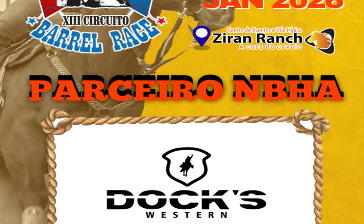 3ª ETAPA XIII CIRCUITO BARREL RACE – DOCK’S WESTERN