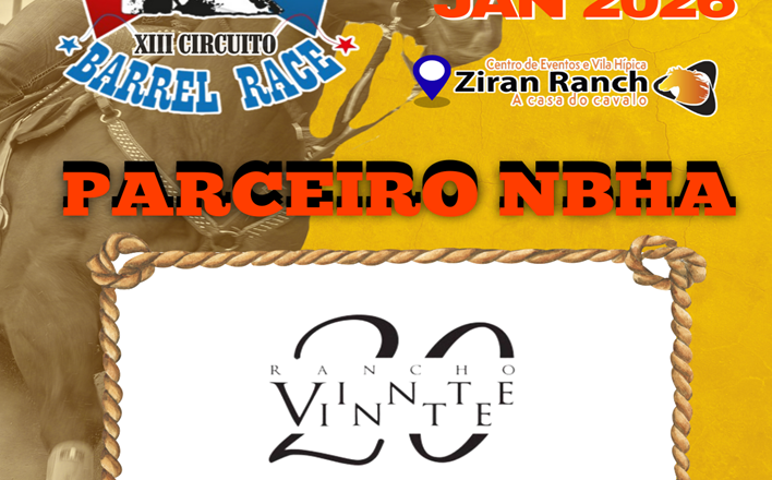 3ª ETAPA XIII CIRCUITO BARREL RACE – RANCHO VINTE E VINTE