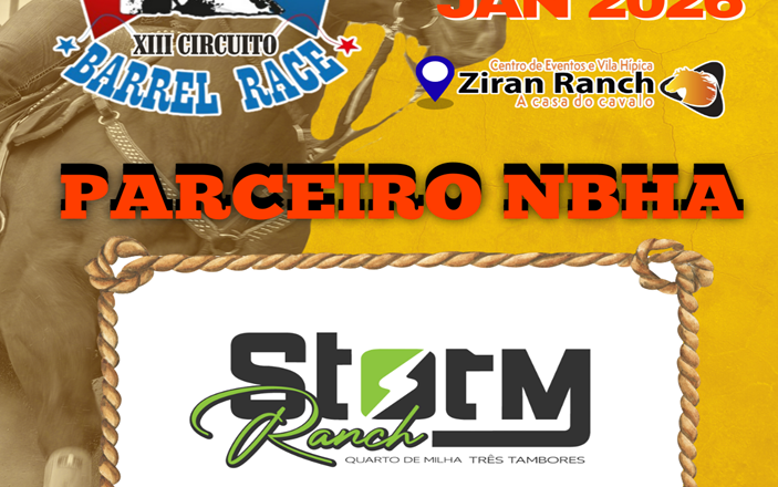 3ª ETAPA XIII CIRCUITO BARREL RACE – STORM RANCH
