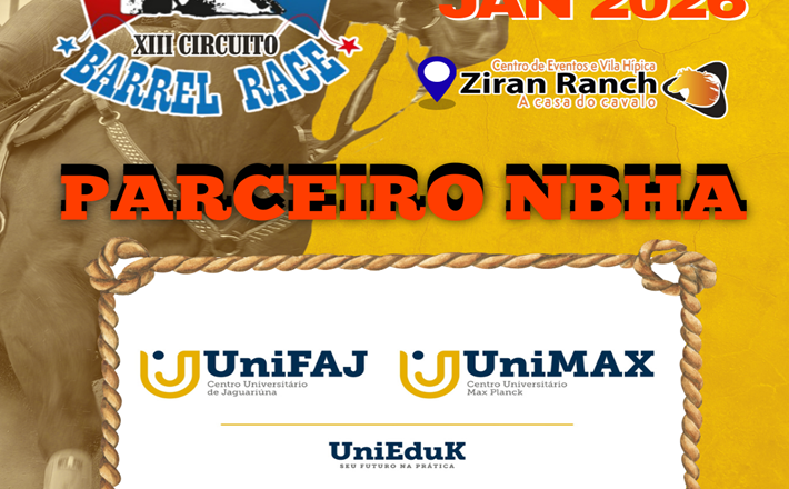 3ª ETAPA XIII CIRCUITO BARREL RACE – GRUPO UNIEDUK