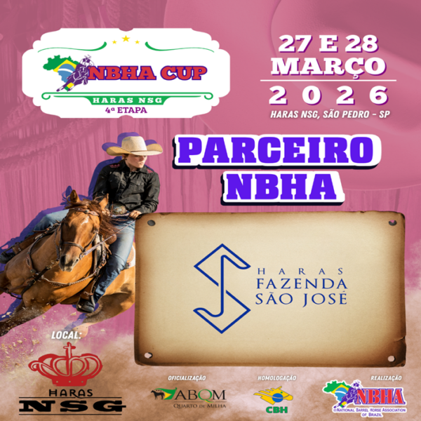 4ª ETAPA NBHA CUP – HARAS FAZENDA SÃO JOSÉ