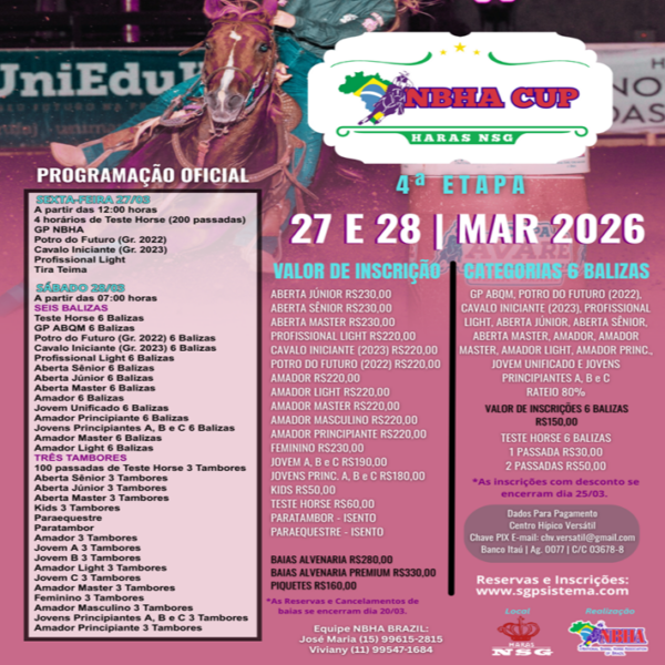 4ª ETAPA NBHA CUP