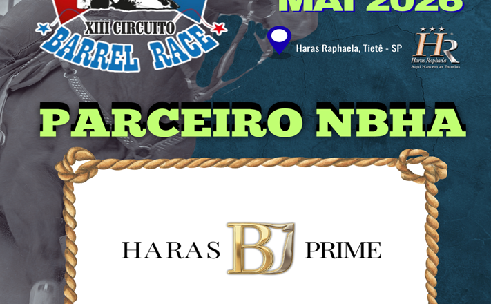 4ª ETAPA XIII CIRCUITO BARREL RACE – HARAS BJ PRIME