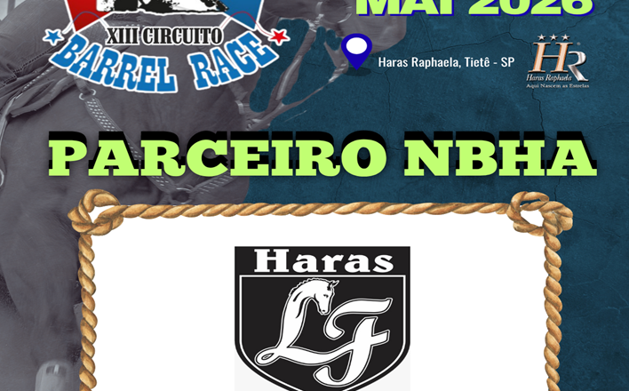 4ª ETAPA XIII CIRCUITO BARREL RACE – HARAS LF