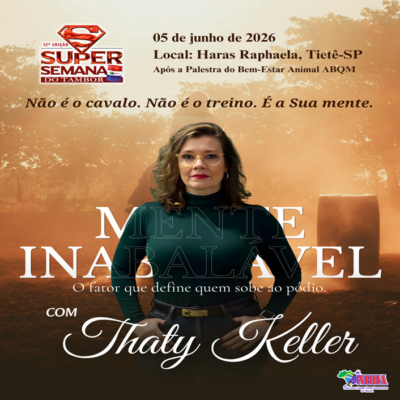 PALESTRA COM THATY KELLER – MENTE INABALÁVEL