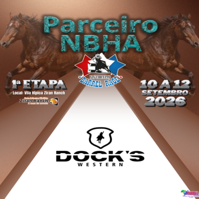 1ª ETAPA XIV CIRCUITO BARREL RACE – DOCK’S WESTERN