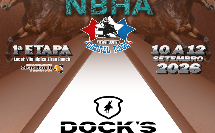 1ª ETAPA XIV CIRCUITO BARREL RACE – DOCK’S WESTERN