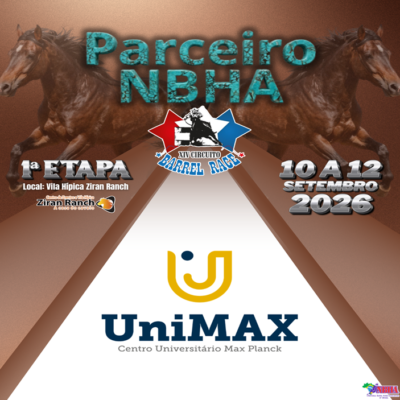 1ª ETAPA XIV CIRCUITO BARREL RACE – UNIMAX