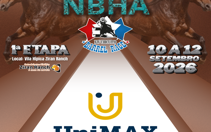 1ª ETAPA XIV CIRCUITO BARREL RACE – UNIMAX